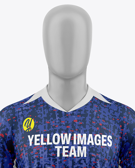 Full Soccer Kit Mockup - Front View