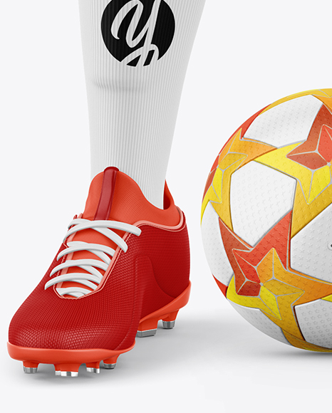 Full Soccer Kit Mockup - Front View