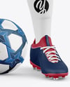 Full Soccer Kit Mockup - Front View