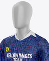 Full Soccer Kit Mockup - Half Side View