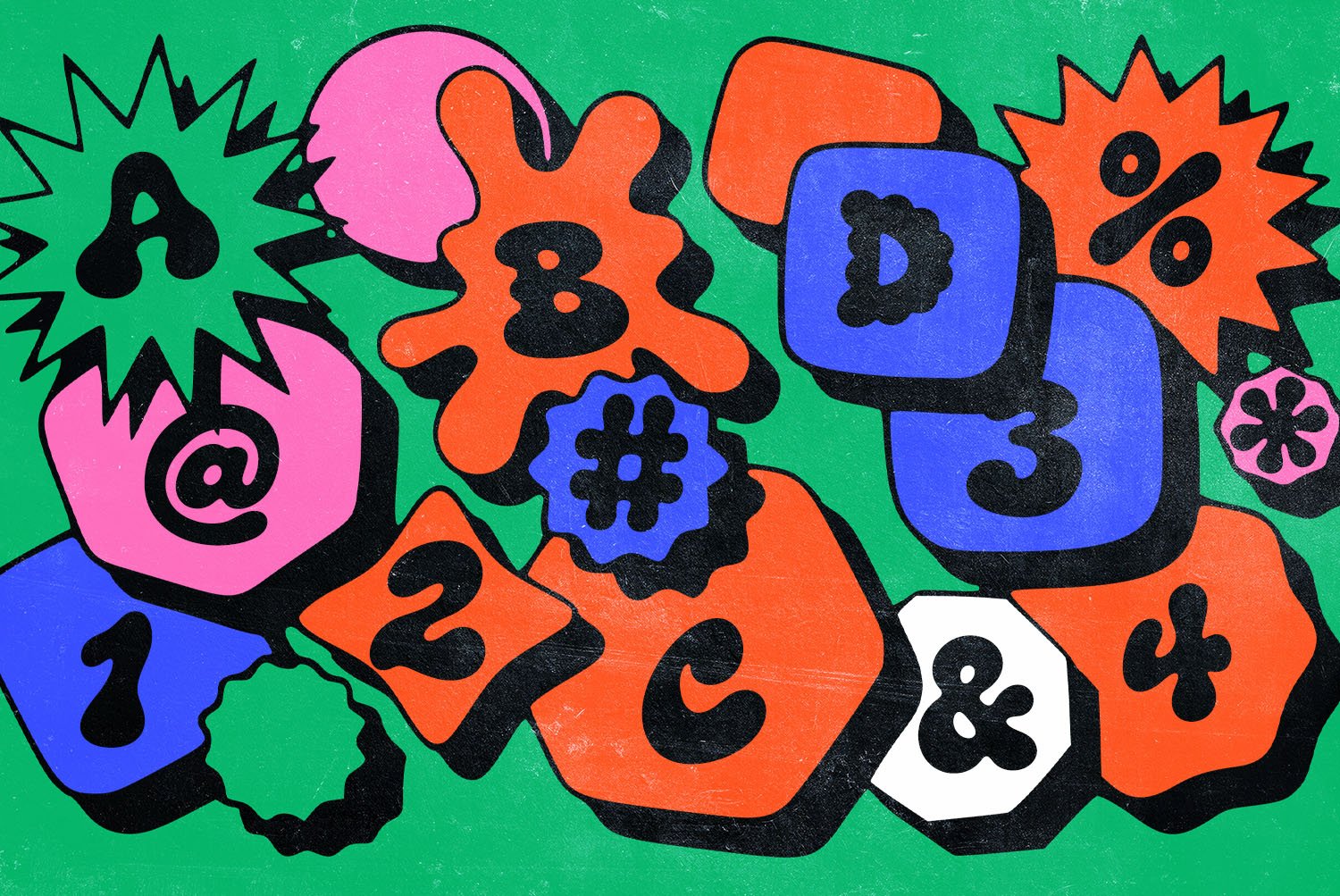Funky Blob Font