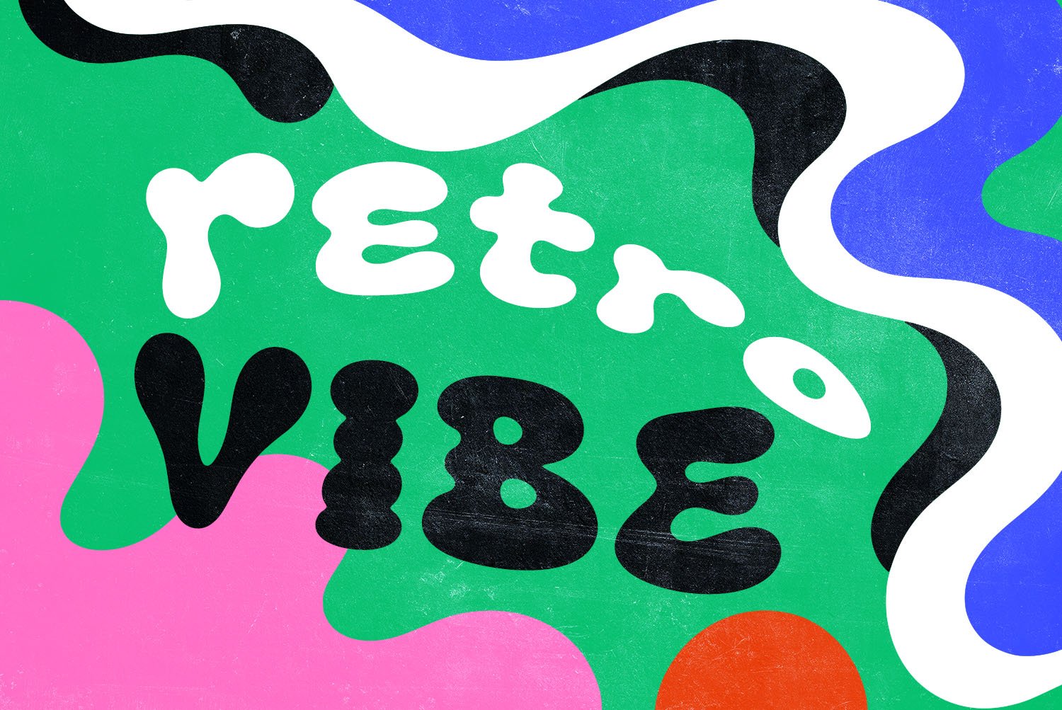 Funky Blob Font