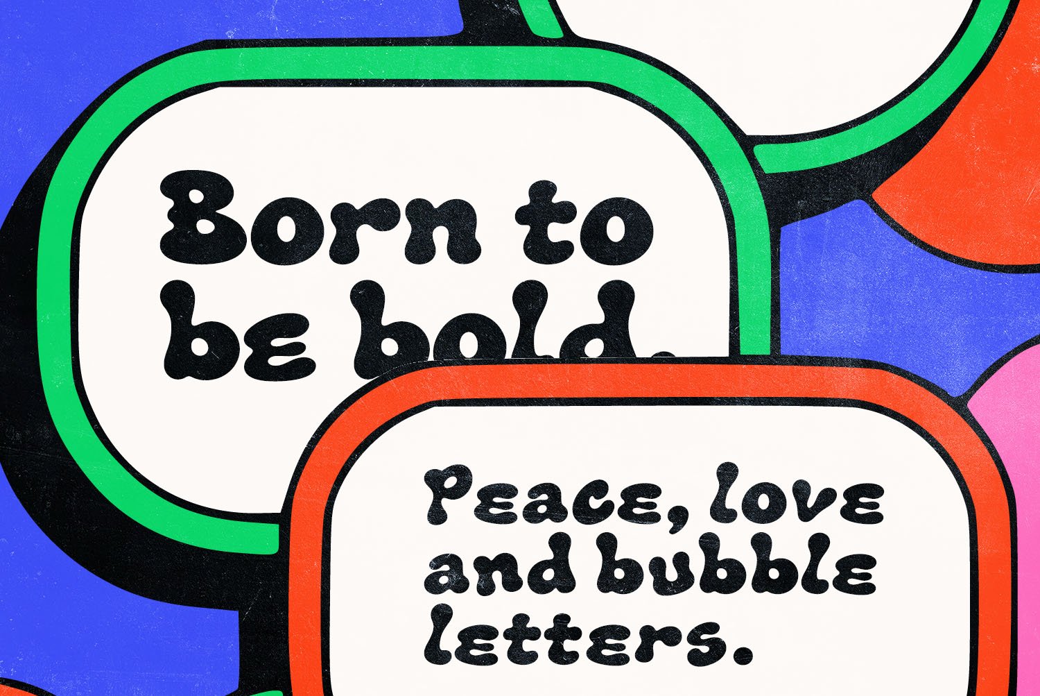 Funky Blob Font