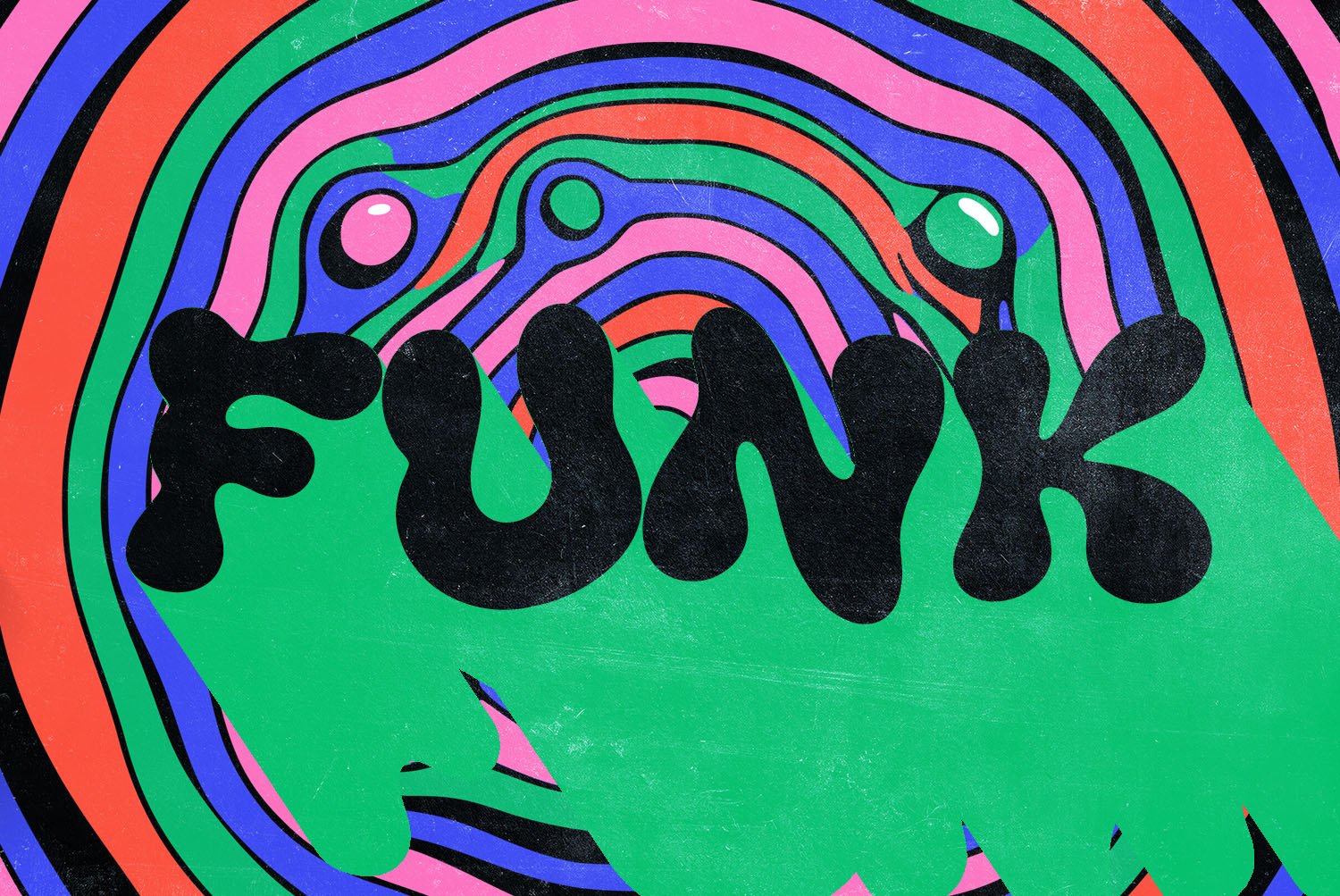 Funky Blob Font