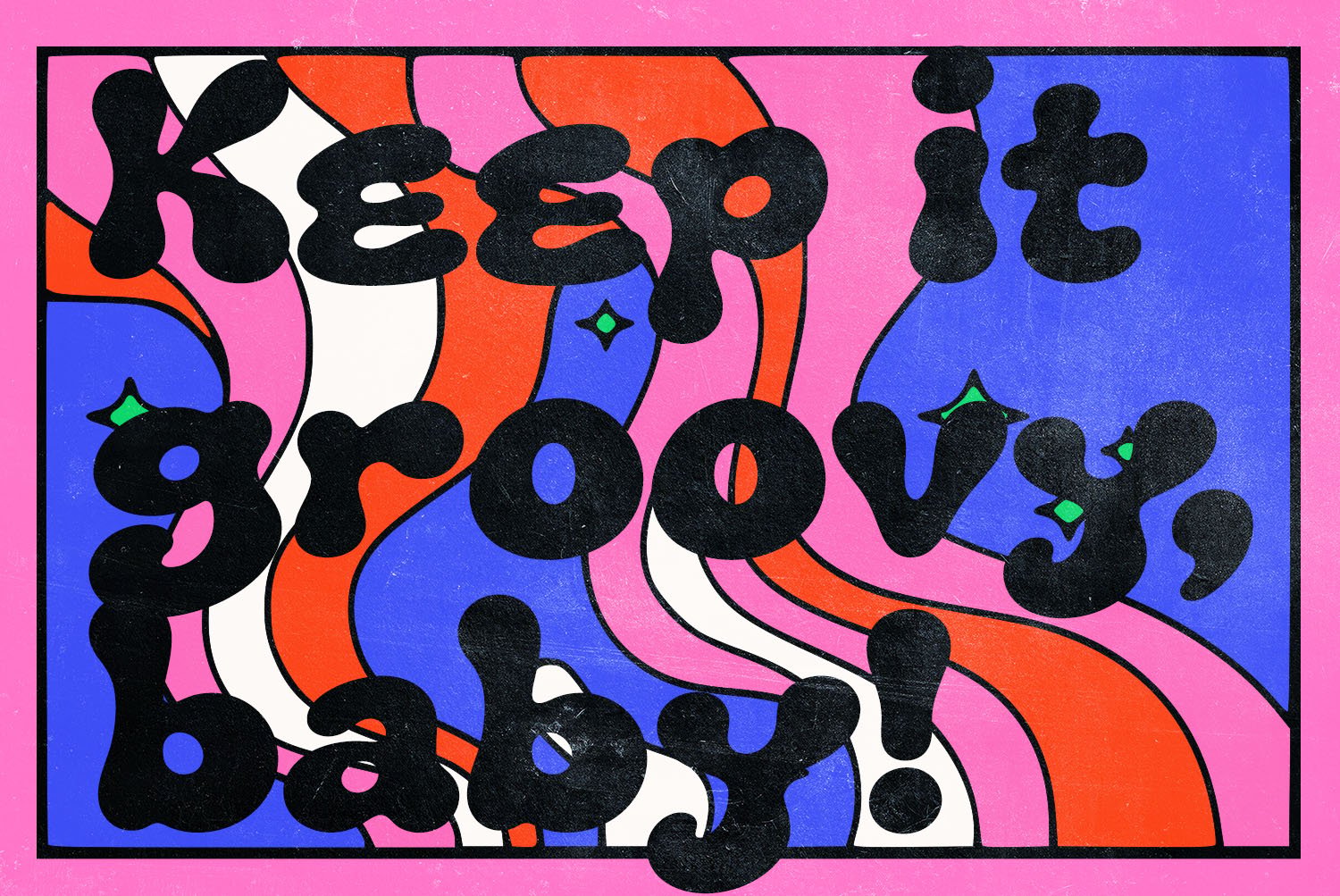 Funky Blob Font
