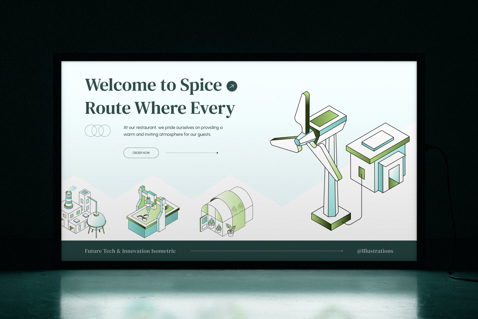 Future Tech and Innovation Isometric Illustrations Bundle