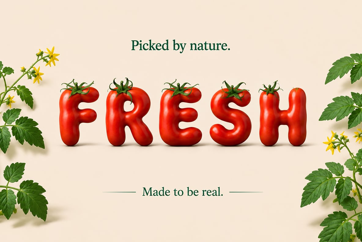 Garden Tomato Font