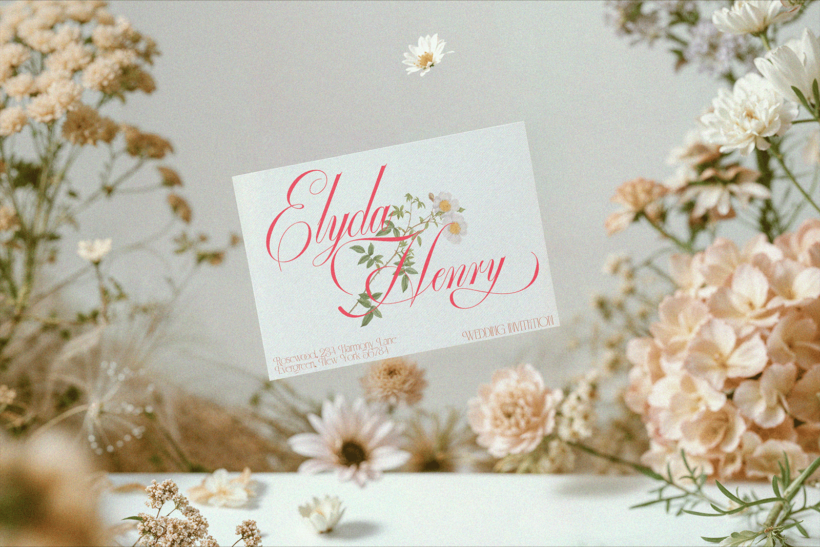 Gefuhatpin — Elegant Script Calligraphy Font