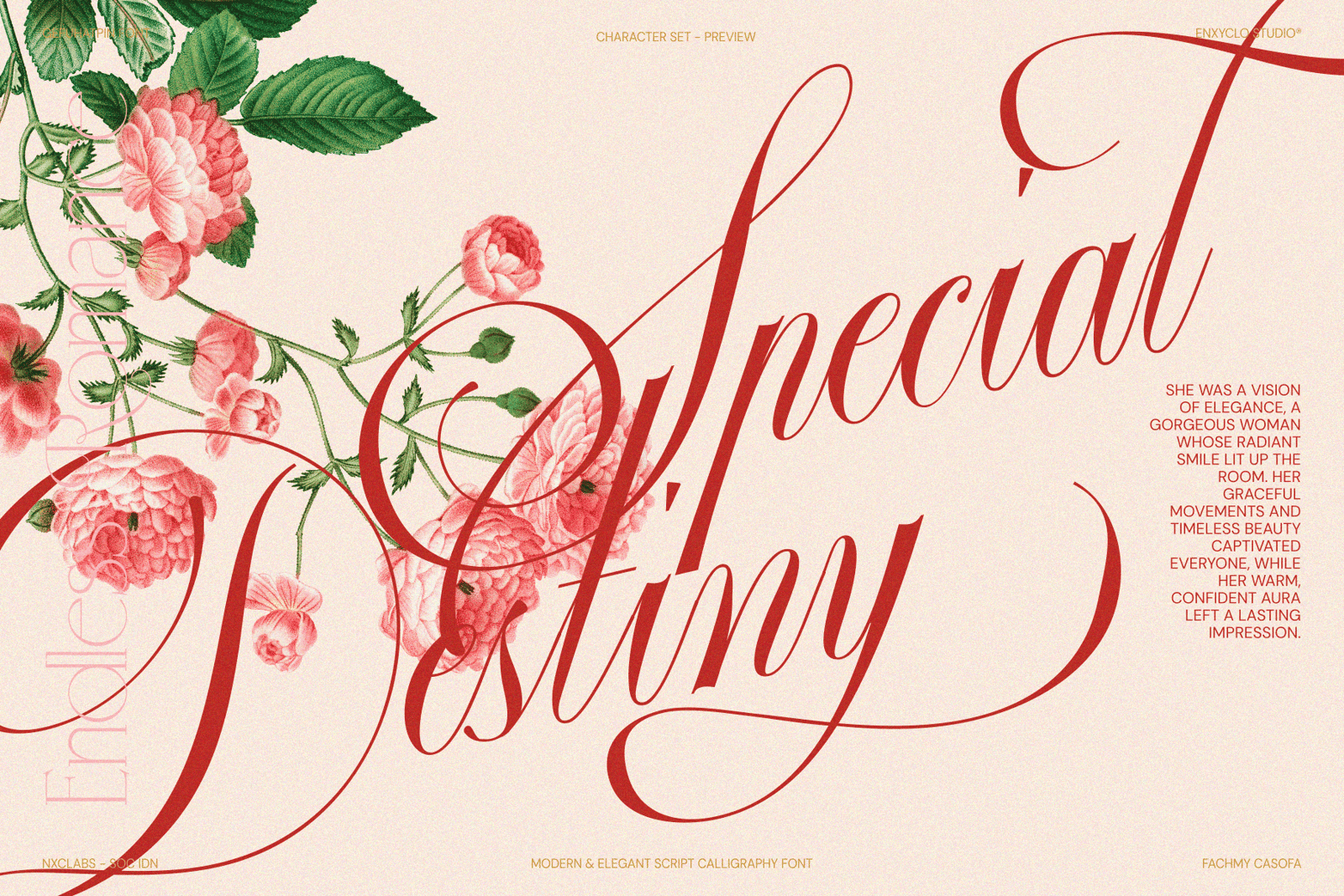 Gefuhatpin — Elegant Script Calligraphy Font