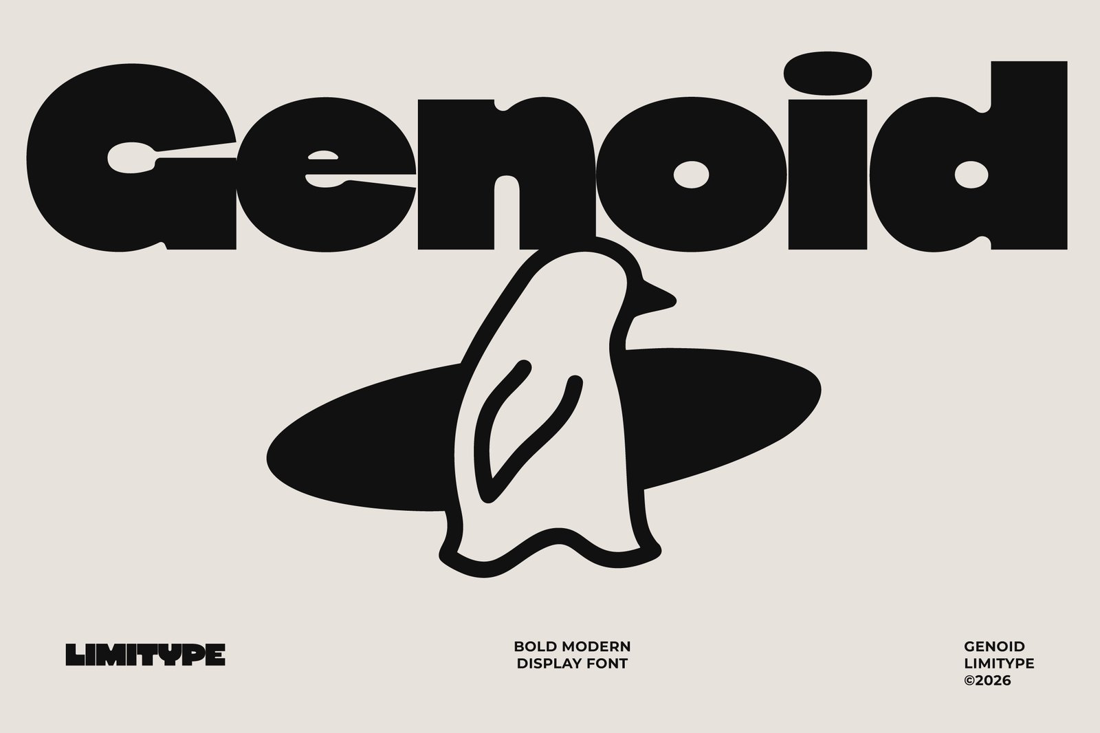Genoid - Bold Display Font