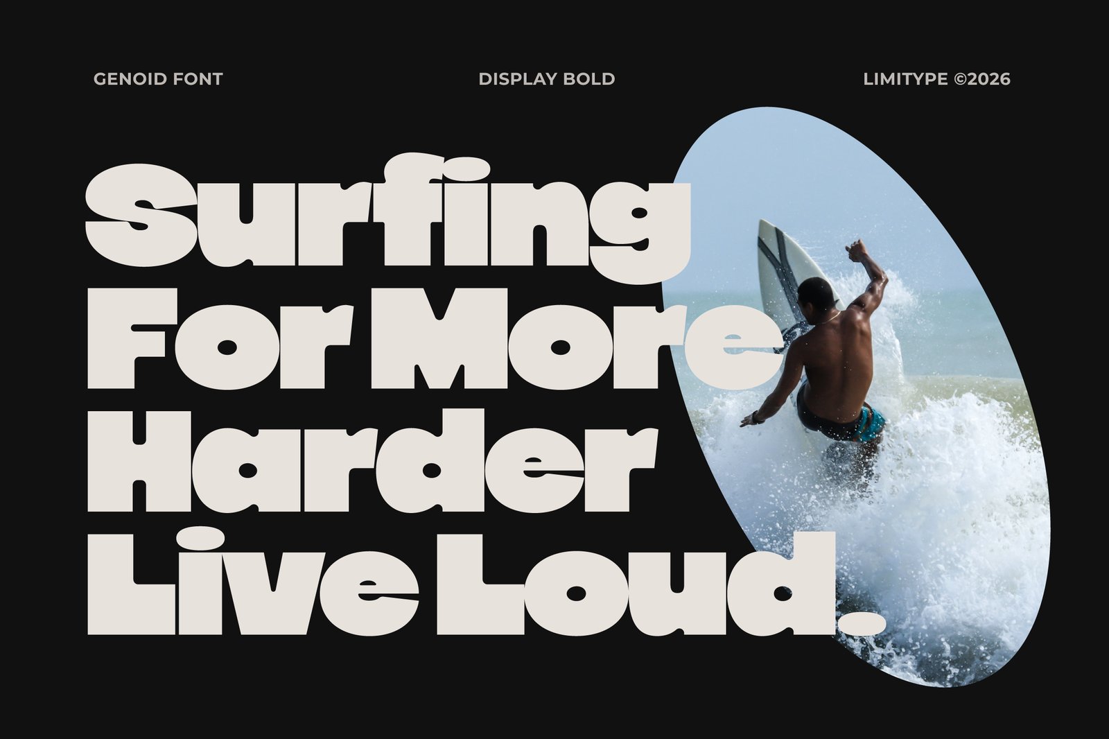Genoid - Bold Display Font