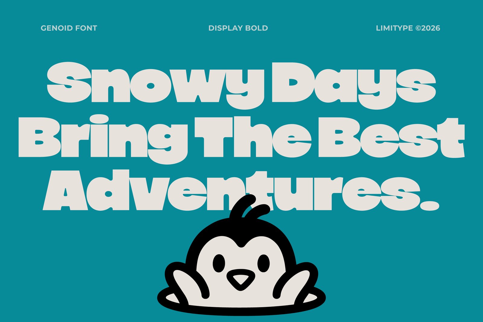 Genoid - Bold Display Font