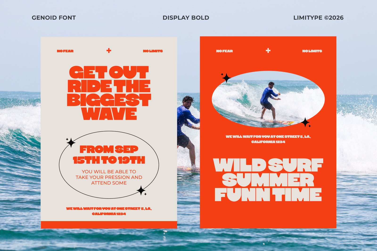 Genoid - Bold Display Font