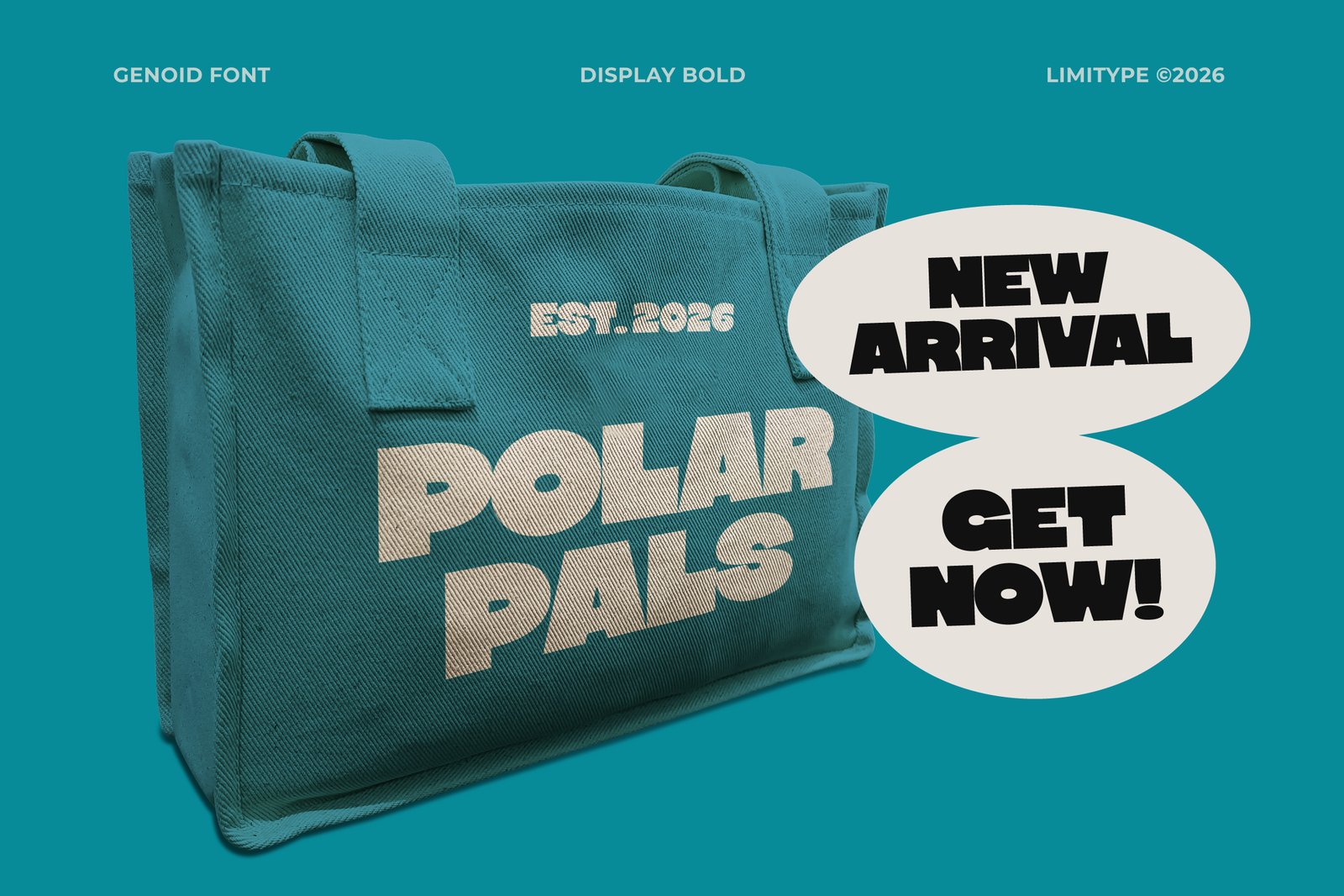 Genoid - Bold Display Font