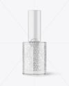 Glitter Nail Polish Bottle Mockup