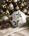 Glossy Christmas Ball Mockup