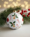 Glossy Christmas Ball Mockup