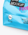Glossy Food Bag Mockup