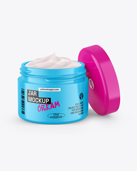 Glossy Jar W Cream Mockup - Notepad+Mock-Up+Bundle+(16161)+|+Mockups+|+Design+Bundles