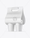 Glossy Paper Carrier for Coffee Cups Mockup