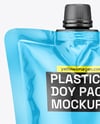 Glossy Plastic Doy Pack Mockup