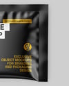 Glossy Sachet Mockup