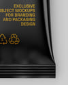 Glossy Sachet Mockup