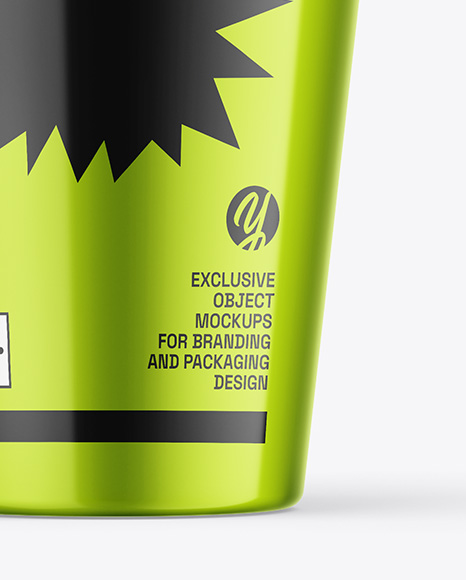 Glossy Shaker Bottle Mockup