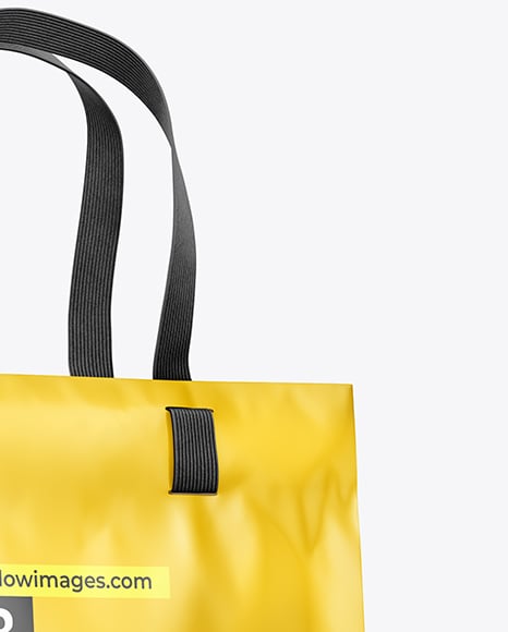 Glossy Shopping Bag Mockup