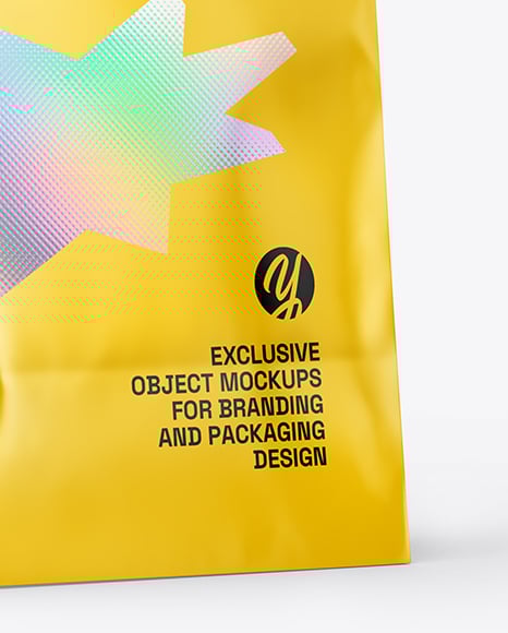 Glossy Shopping Bag Mockup