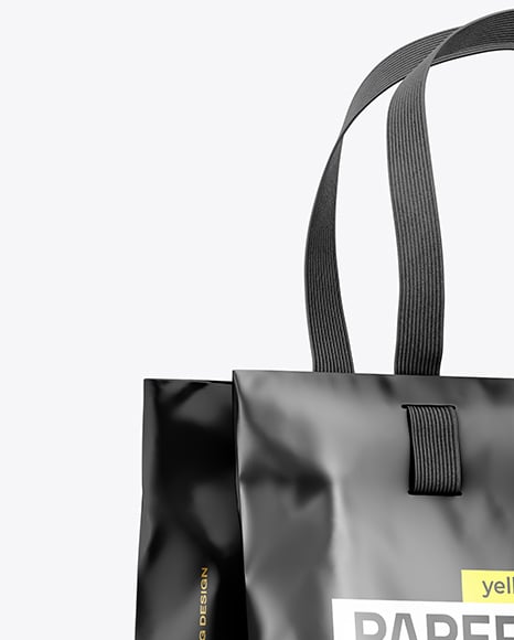 Glossy Shopping Bag Mockup
