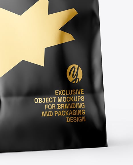 Glossy Shopping Bag Mockup