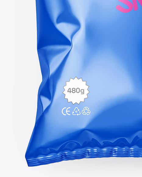 Glossy Snack Pack Mockup