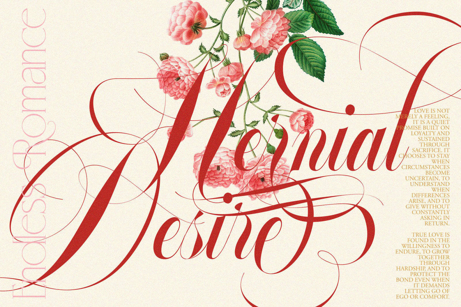 Glowing Romance — Elegant Script Calligraphy Font