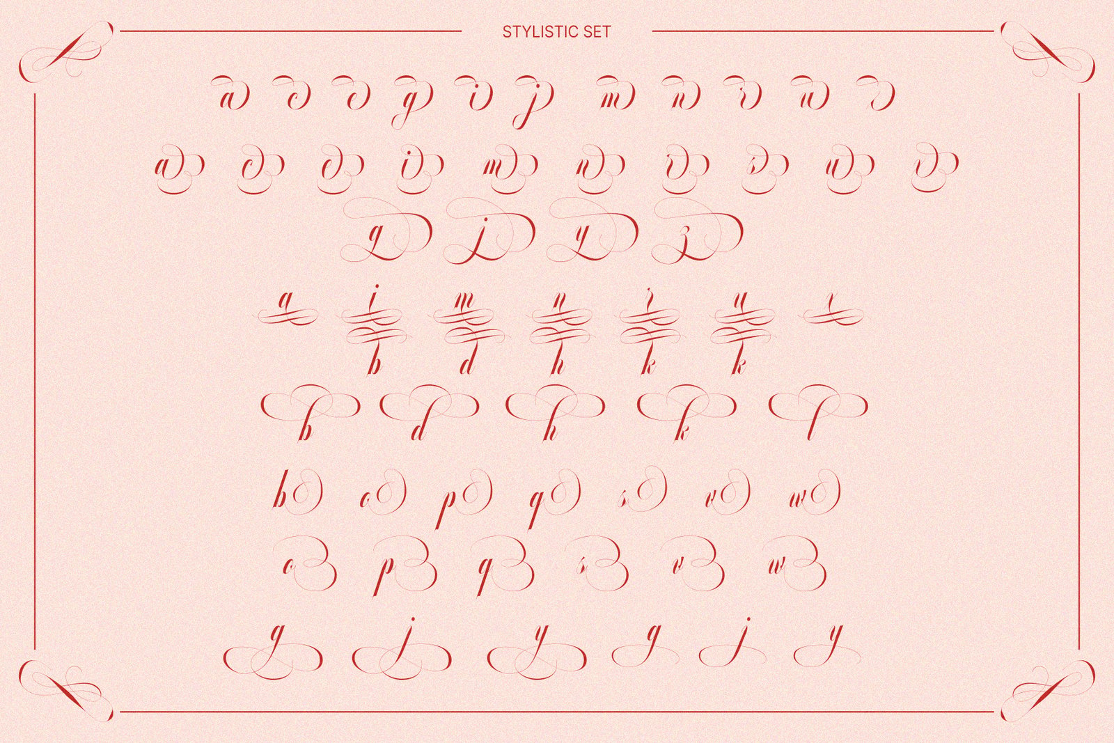 Glowing Romance — Elegant Script Calligraphy Font