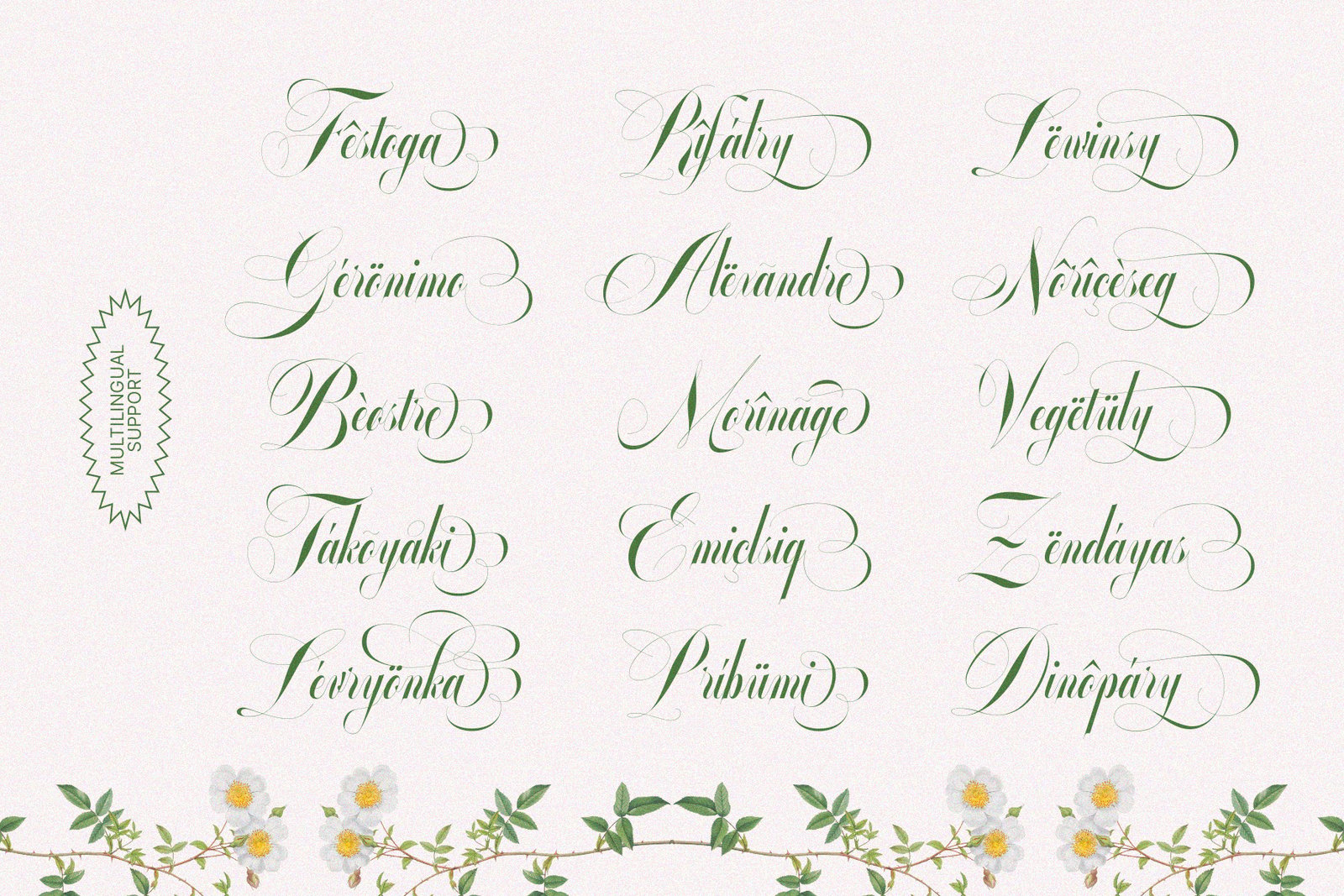 Glowing Romance — Elegant Script Calligraphy Font