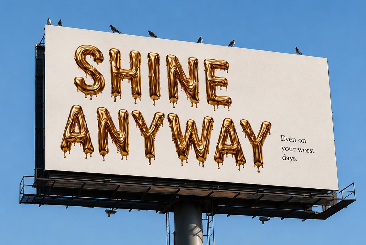 Golden Drip Font