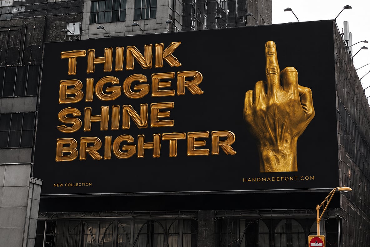 Golden Flow Font