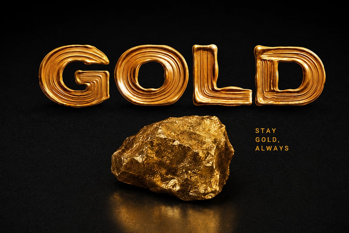 Golden Flow Font