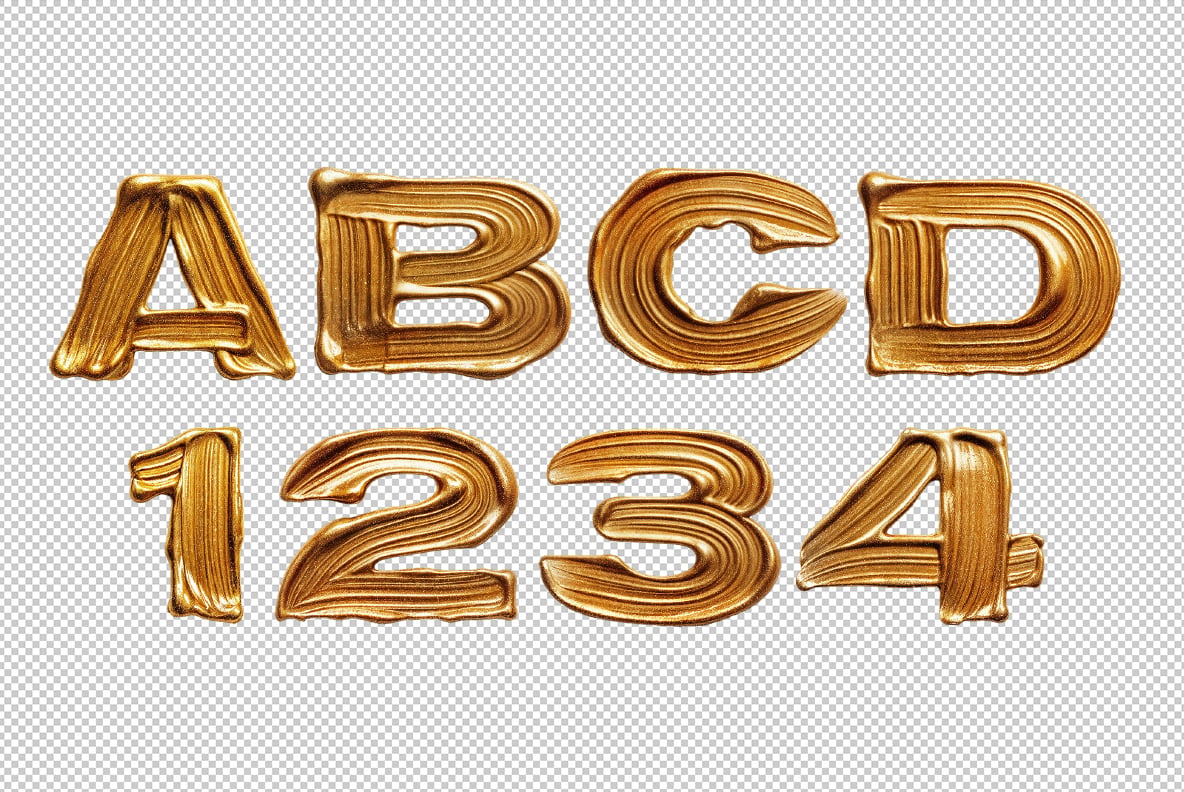 Golden Flow Font