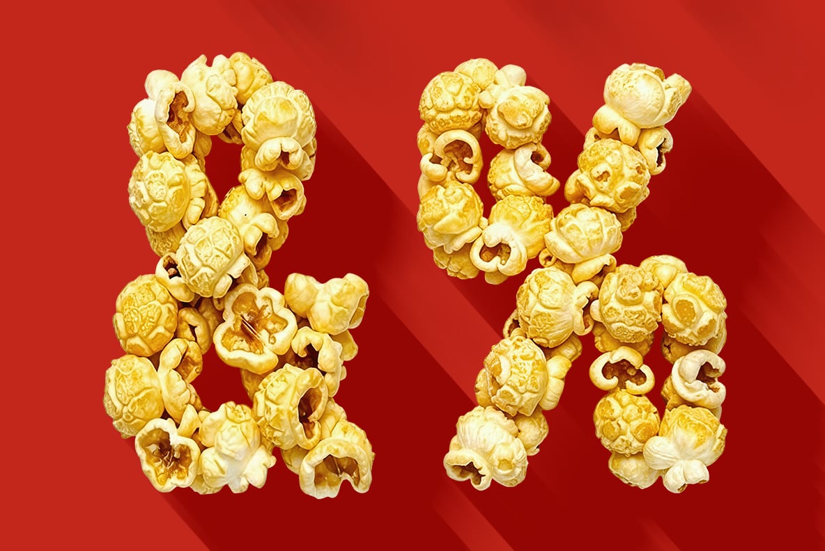 Golden Popcorn Font