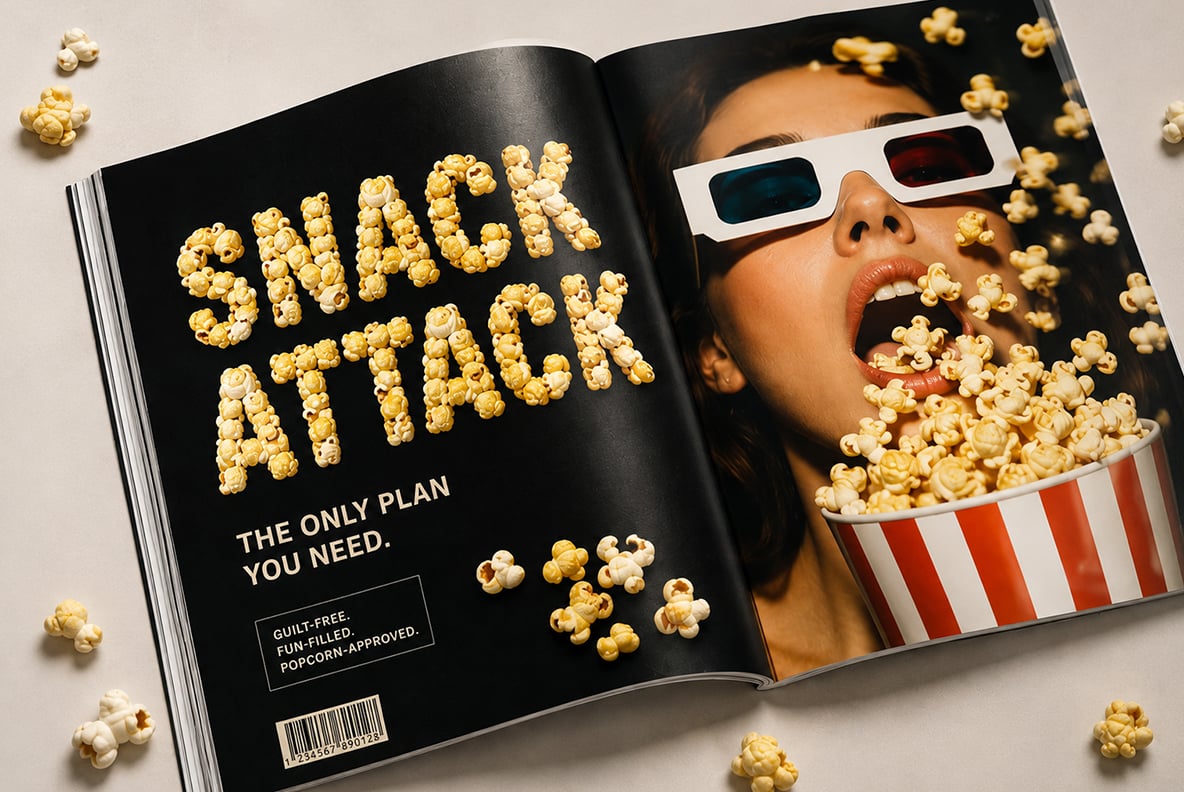 Golden Popcorn Font