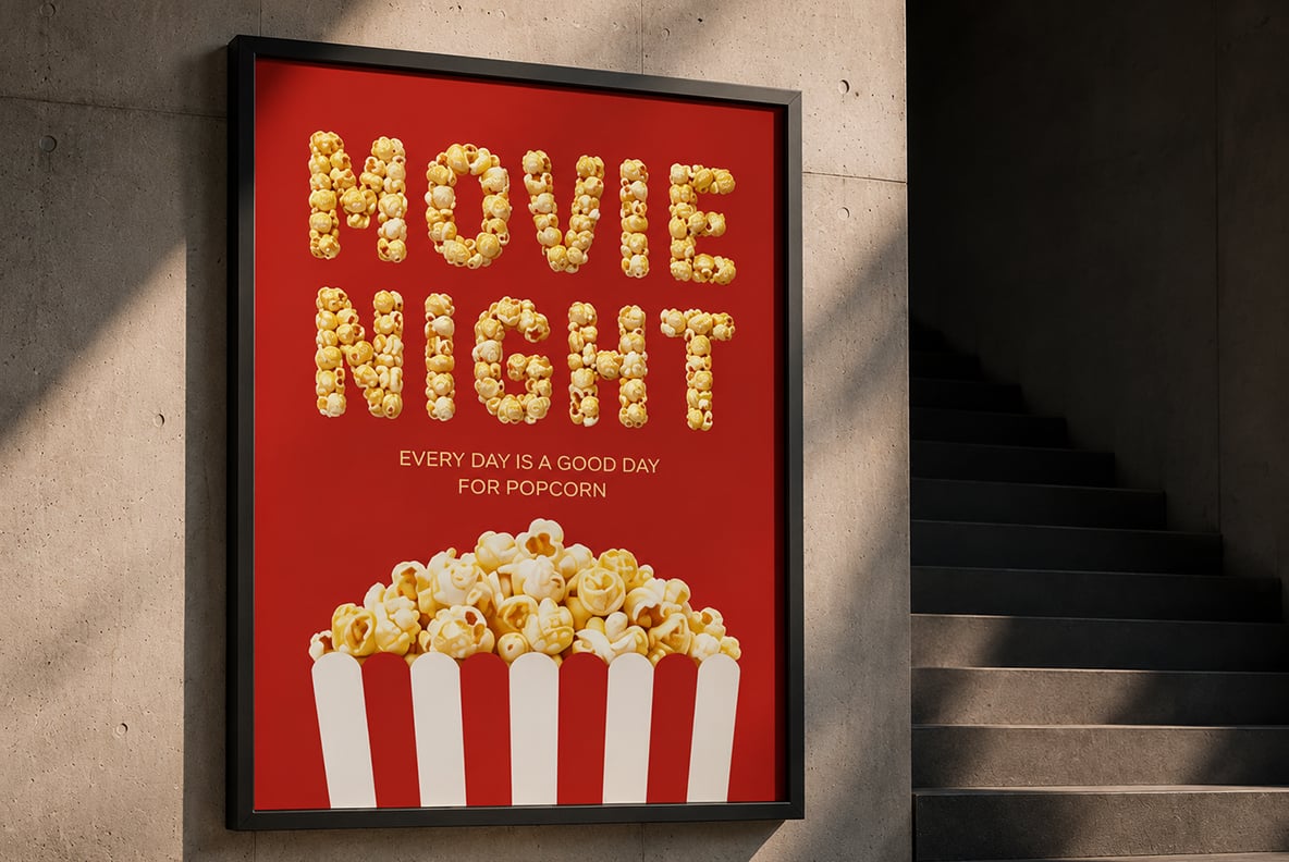 Golden Popcorn Font