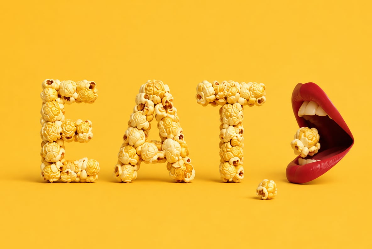 Golden Popcorn Font