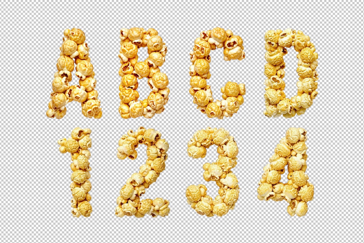 Golden Popcorn Font