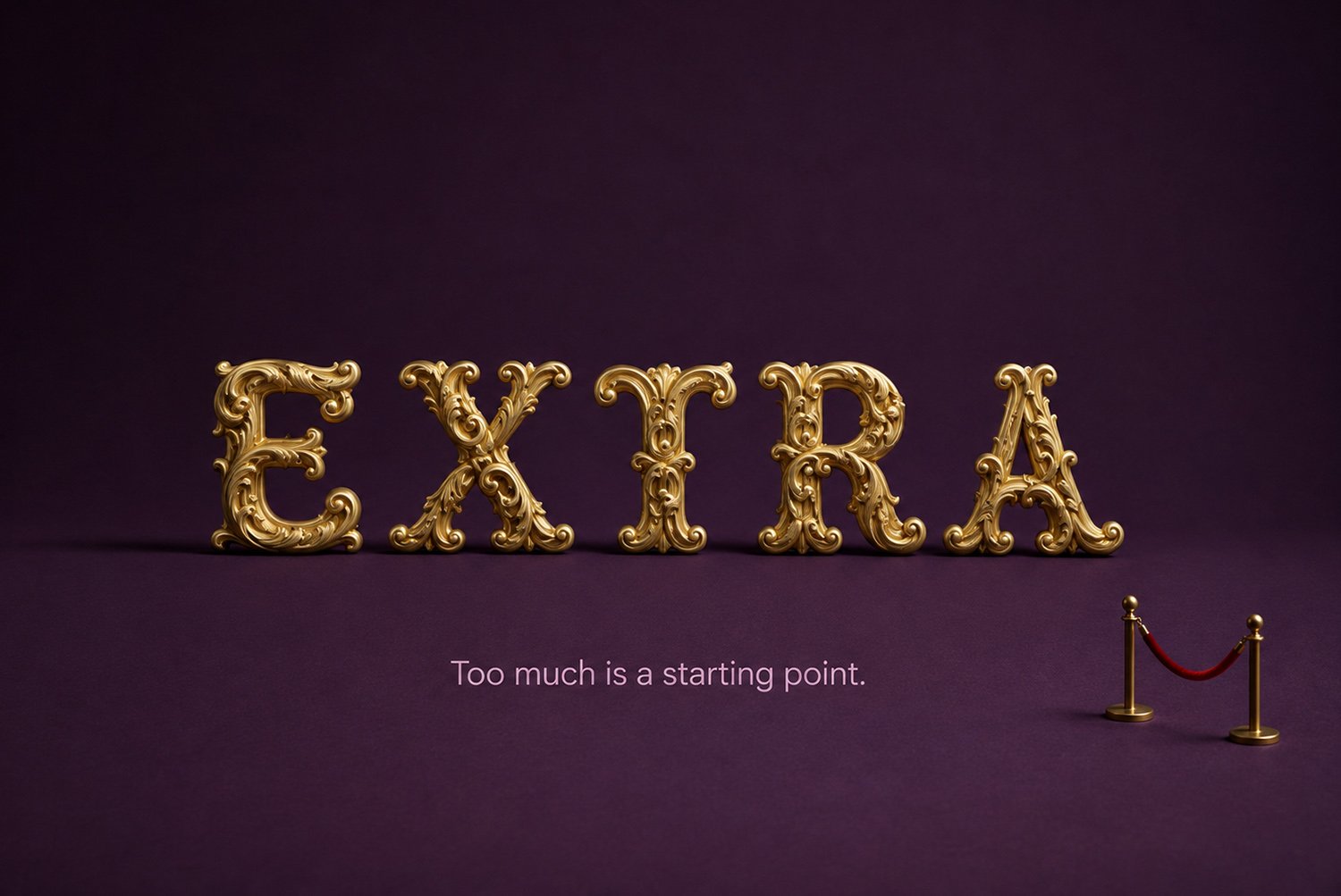 Golden Rococo Font