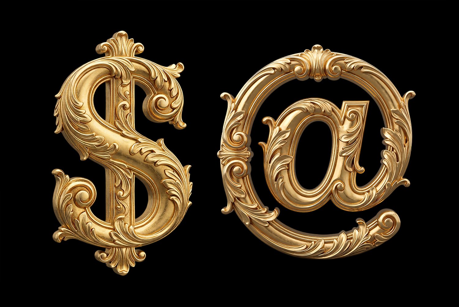 Golden Rococo Font
