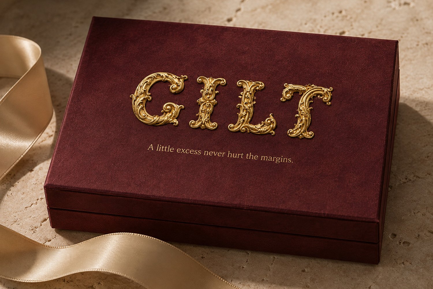 Golden Rococo Font