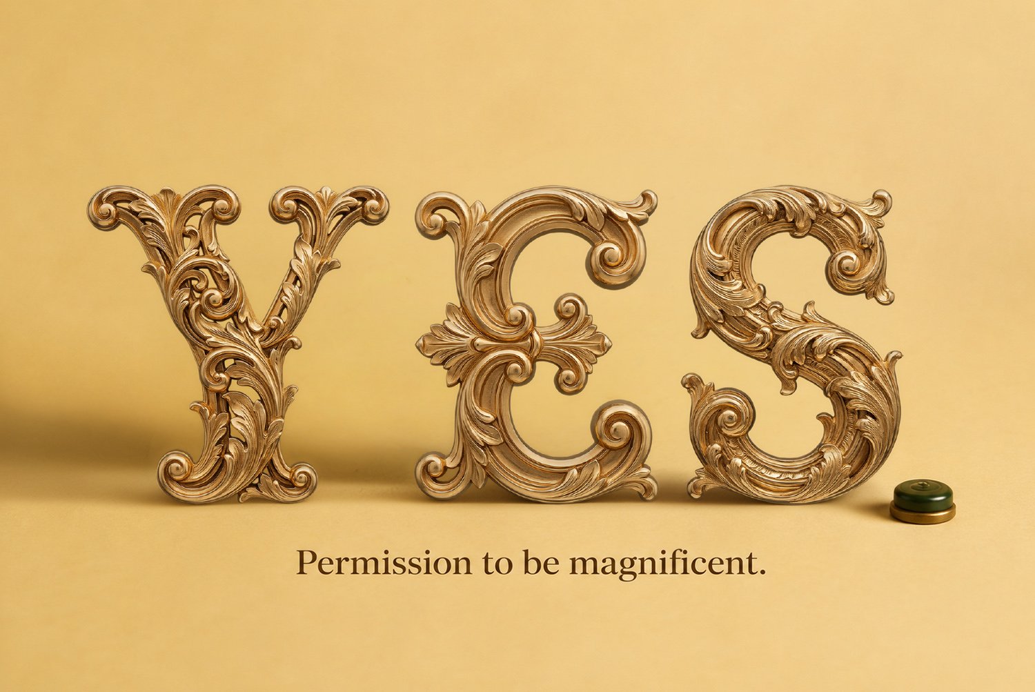Golden Rococo Font