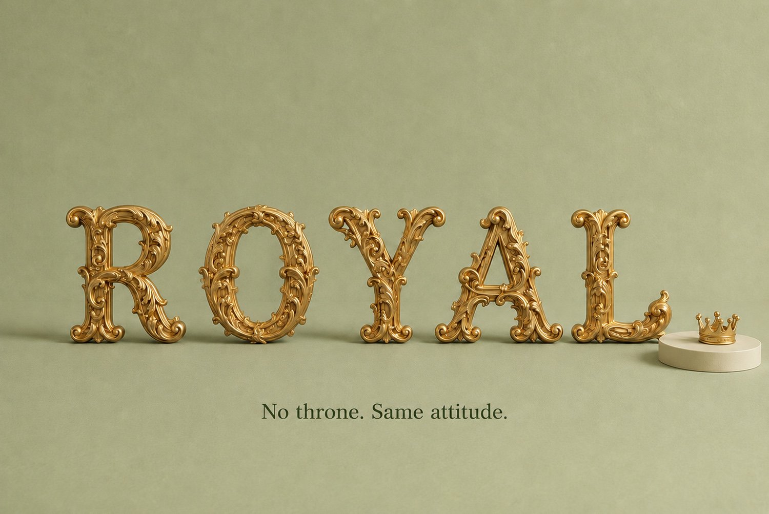 Golden Rococo Font